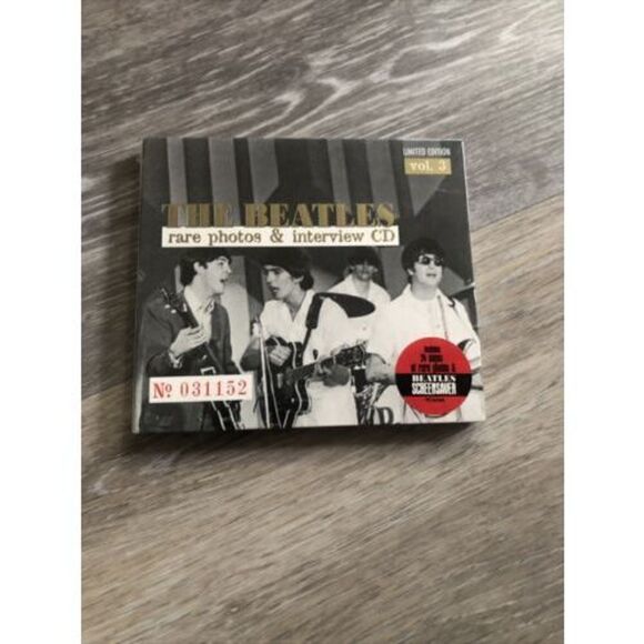 THE BEATLES "Rare Photos & Interview Vol. 3" NEW FACTORY SEALED CD Compact Disc - Picture 2 of 6